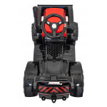 Elektrický traktor s lyžicou G320 - červený